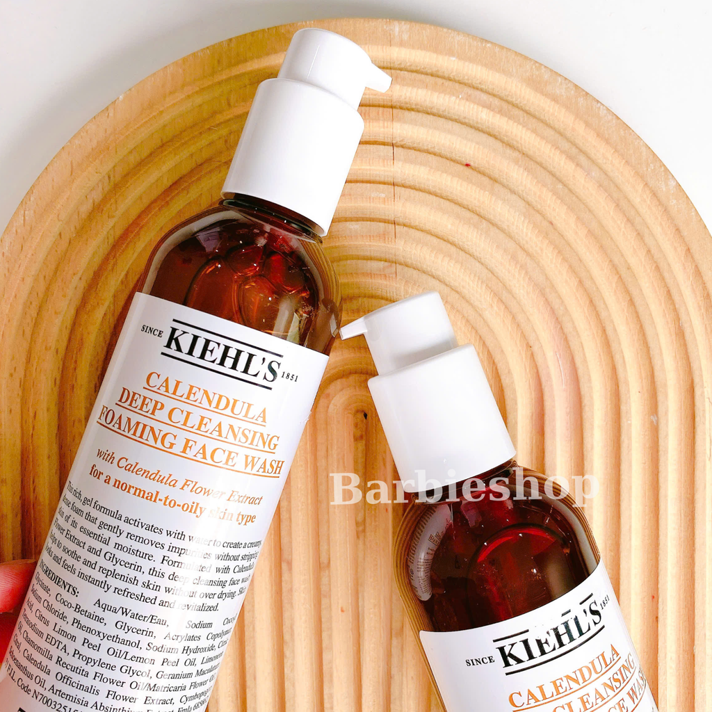 Sữa rửa mặt Kiehl’s calendula face wash 230ml - hoa cúc