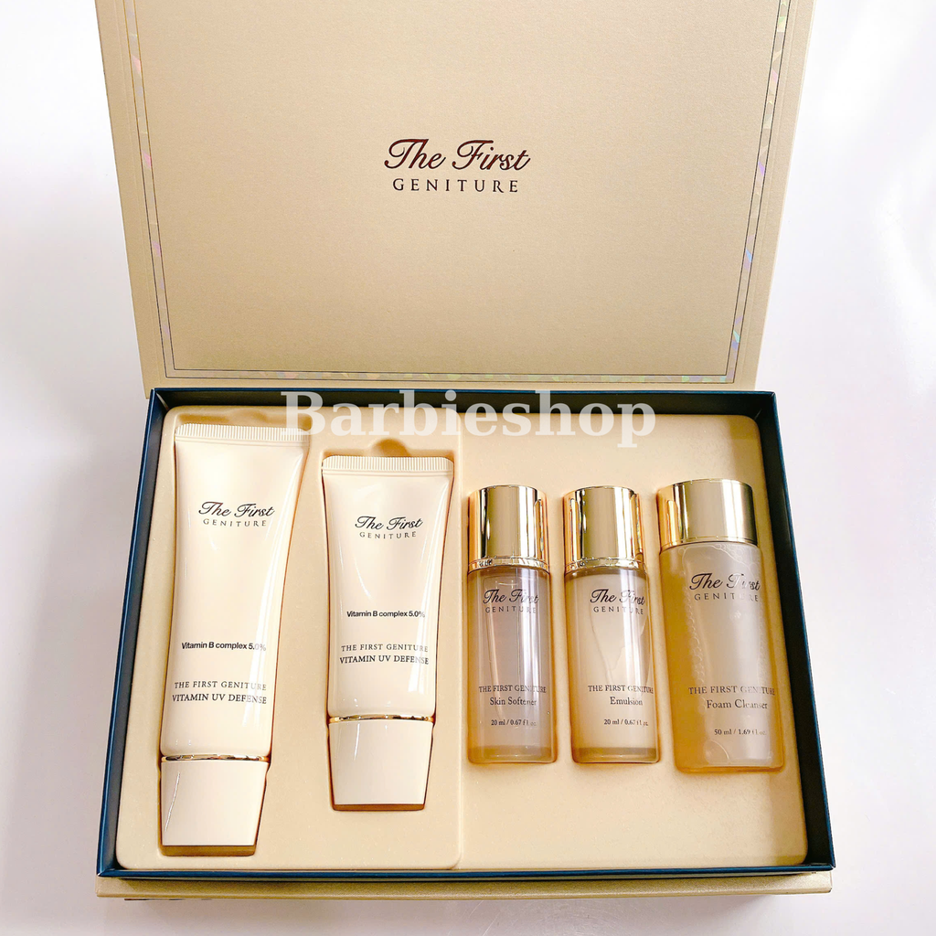 Sét Kem Chống Nắng OHUI The First Geniture Vitamin Uv Defense 5 Món