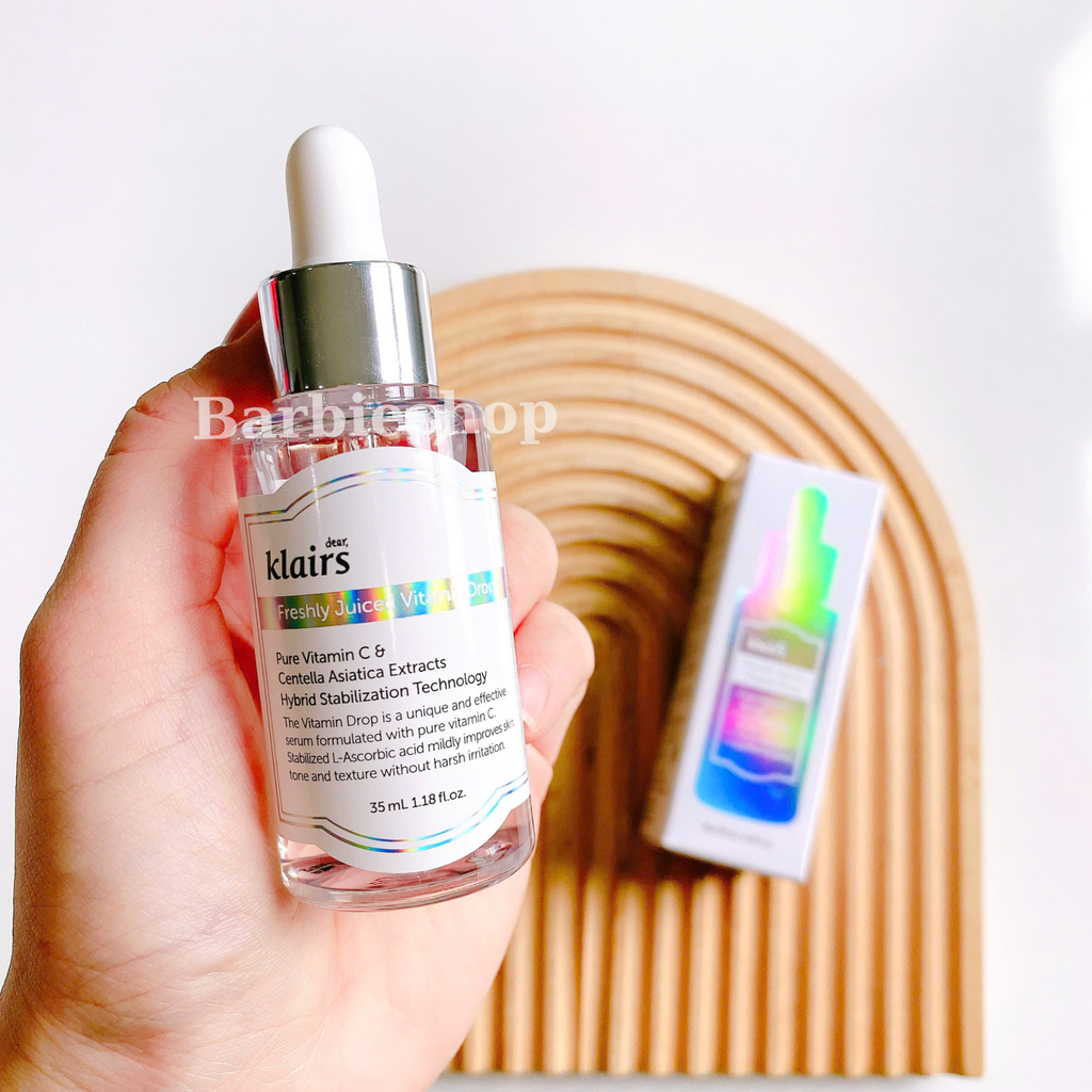 Serum Dưỡng Ẩm Trắng Da Klairs Rich Moist Soothing / Freshly Jucied Vitamin Drop 35ml - 80ml
