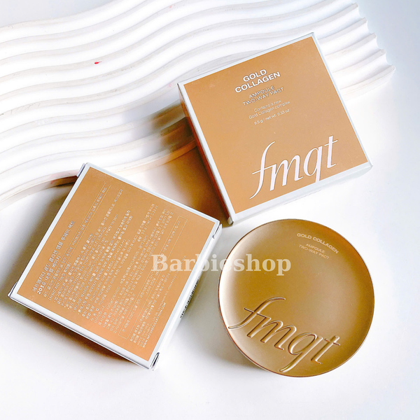 Phấn Phủ Nén The Face Shop Gold Collagen Ampoule Two Way Pact 9,5g