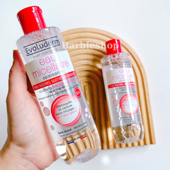 Nước Tẩy Trang Evoluderm Eau Micellaire 250ml - 500ml ( Hồng , Xanh Lá, Đỏ )