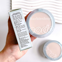 Phấn Phủ Nén Code GloKolor Oil Cut Pact 8g / Fix-On Primer In Pact 11g