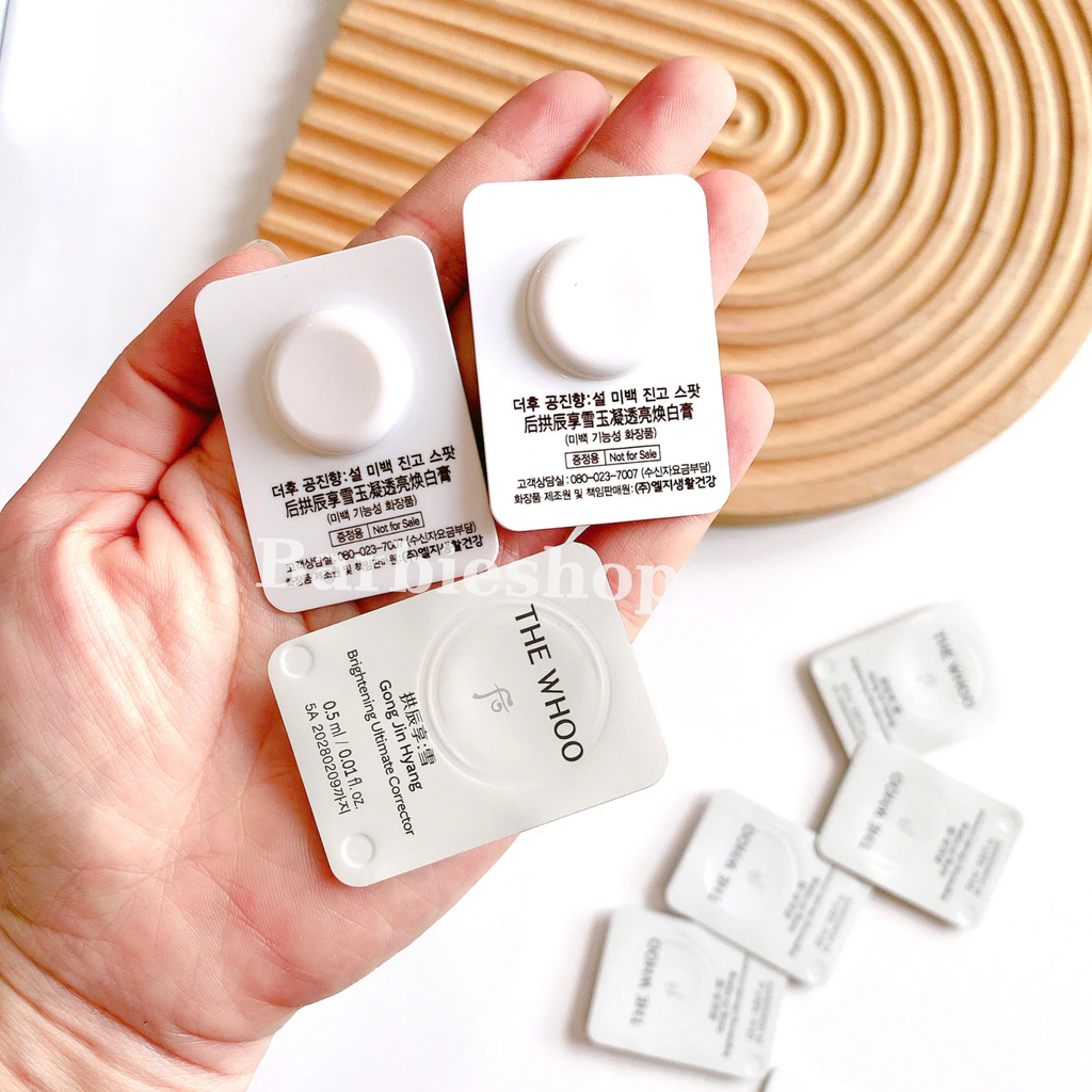 Sample Dưỡng Da The Whoo / Ohui Các Loại (COMBO 10 GÓI)