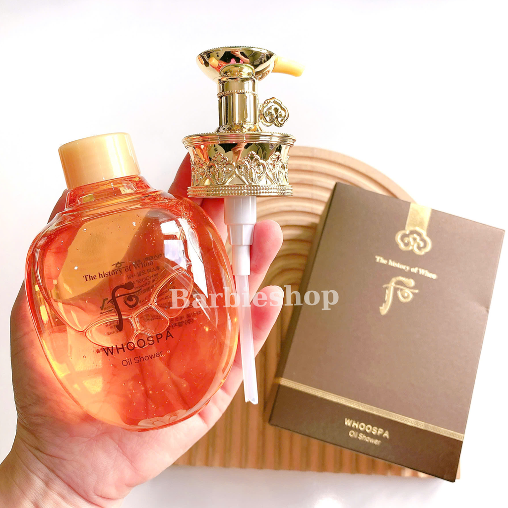 Sữa Tắm Thảo Dược Đông Y Dưỡng Ẩm Whoo Spa Oil Shower 220ml