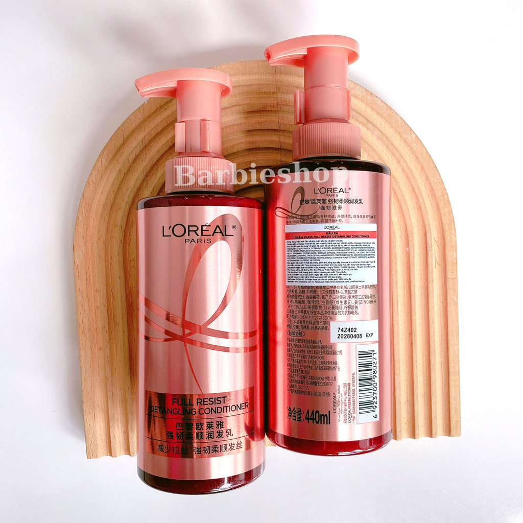 Bộ Dầu Gội Dầu Xả L’Oréal Elseve Full Resist 400ml