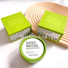 Mặt Nạ Đất Sét Trà Xanh Some By Mi Super Matcha Pore Clean Clay Mask 100g
