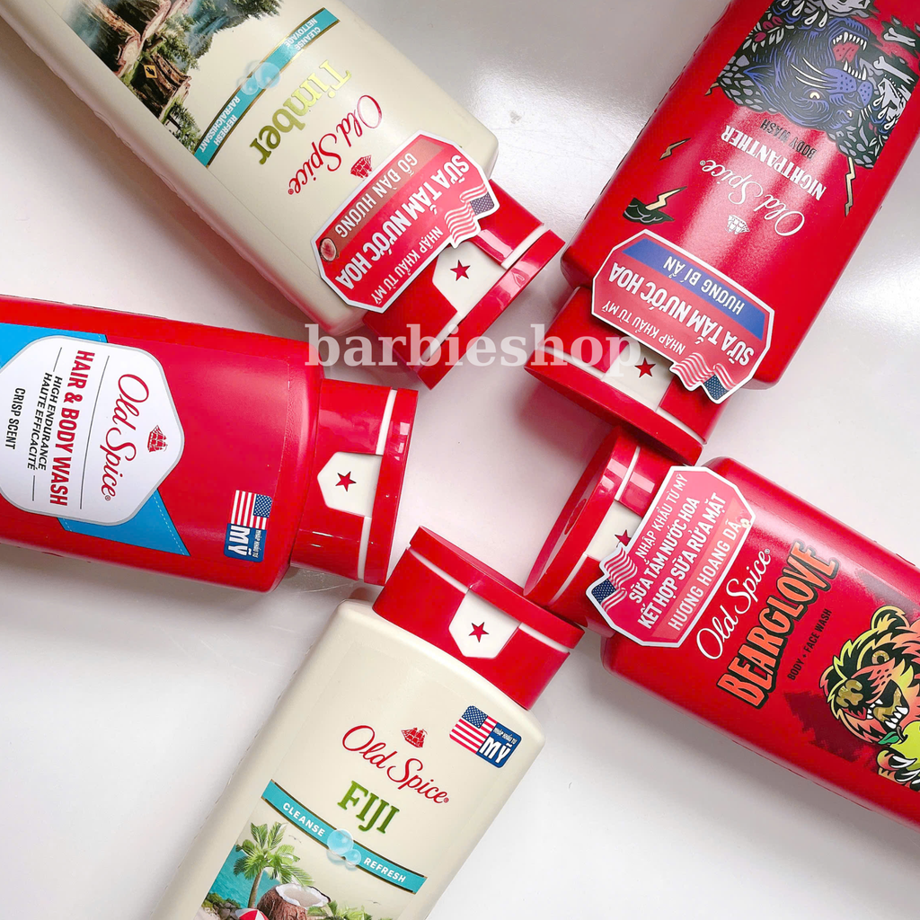 Sữa Tắm Nam Old Spice Body Wash Dạng Gel 473ml - 532ml