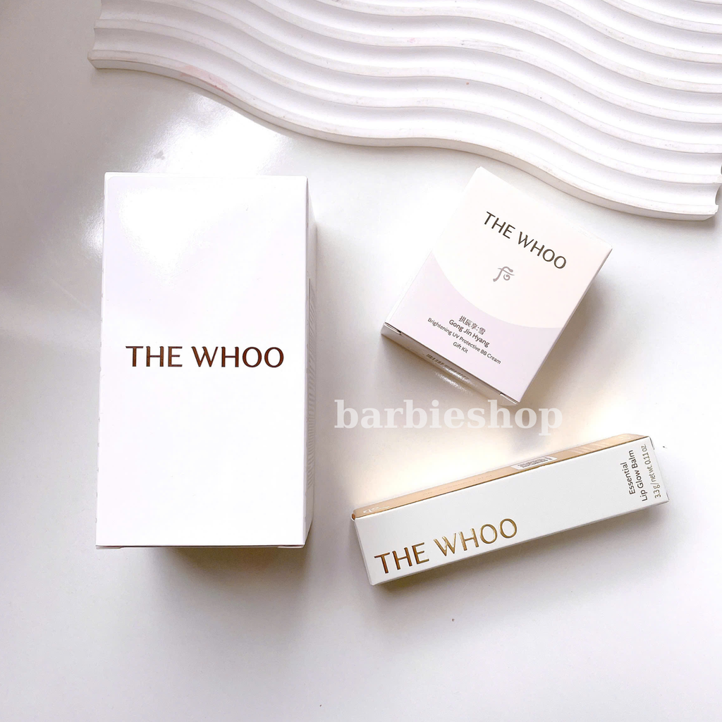 [ Tem LG ] Son Dưỡng THE WHOO Essential Lip Glow Balm (+ 2 BB Cream)
