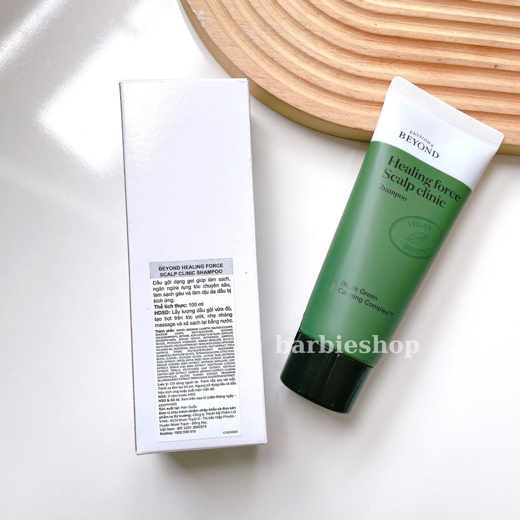 [ Tem LG ] Dầu gội Ngăn Ngừa Rụng Tóc Beyond Healing Force Scalp Clinic Shampoo 100ml - 500ml - 1000ml