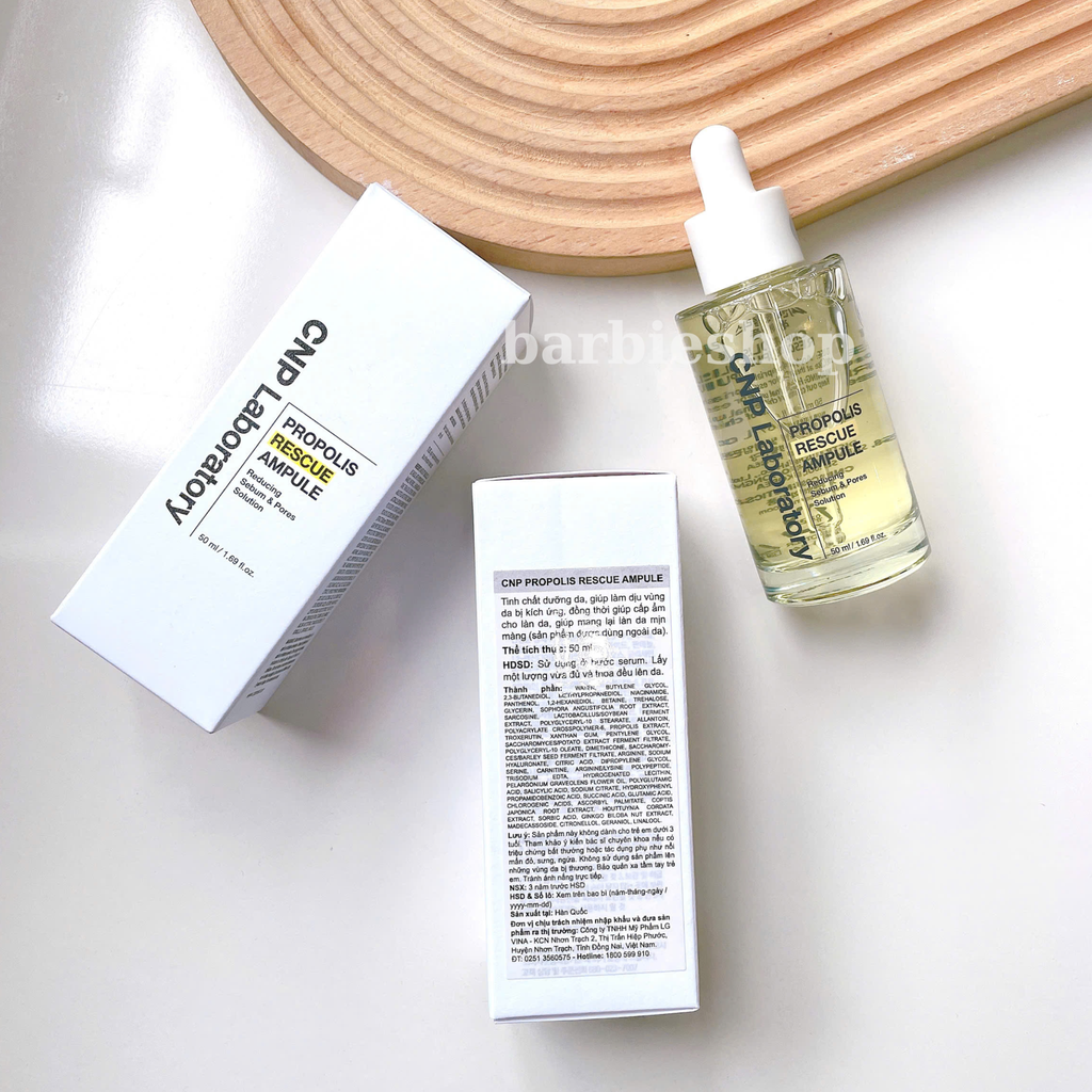 [ Tem LG ] Serum Keo Ong CNP Laboratory Propolis Ampule Dành Cho Da Dầu Mụn 50ml