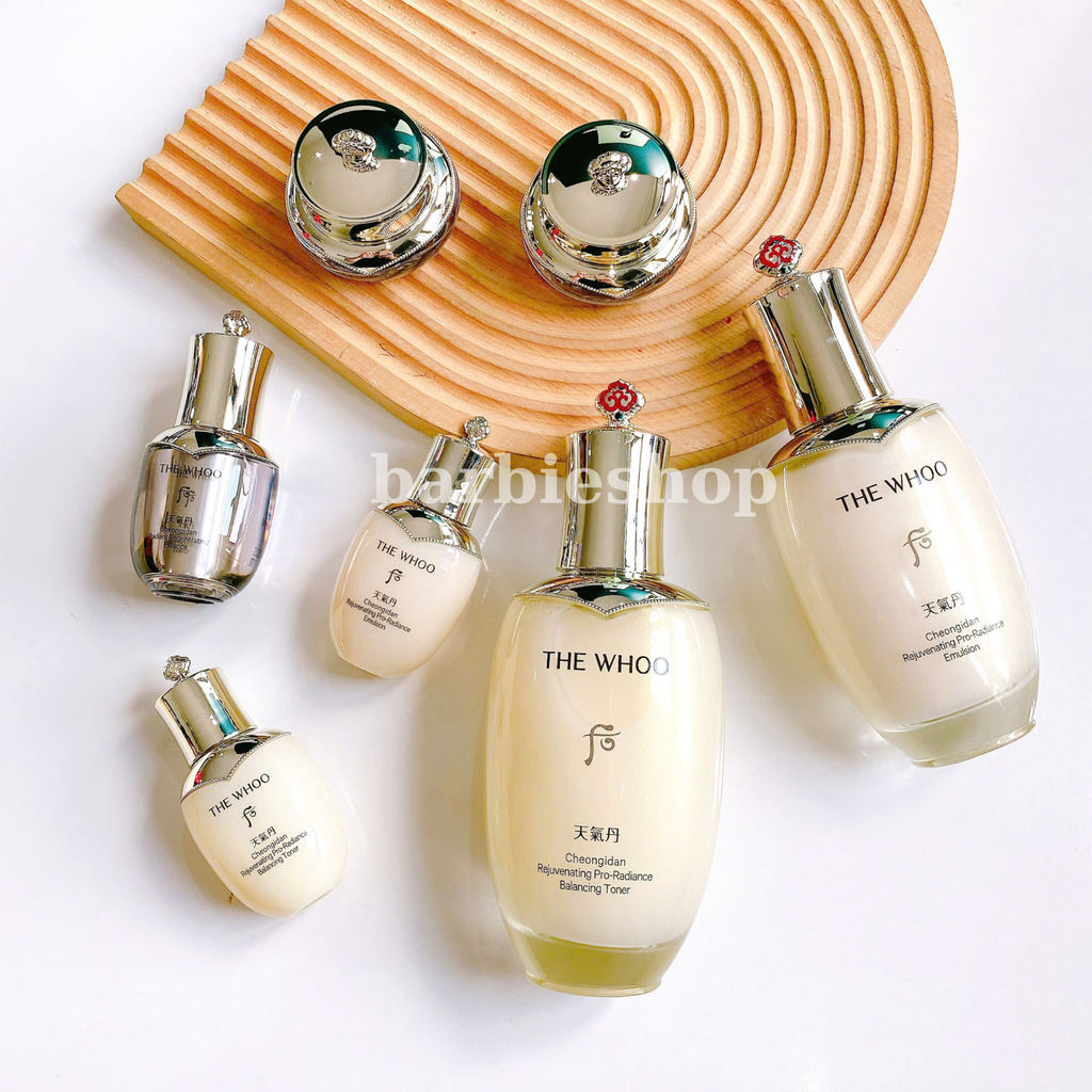 [ Tem LG ] Sét Dưỡng Da Tái Sinh Whoo Cheongidan Pro Radiant Special  (2 Serum lớn + 5 Minisize)
