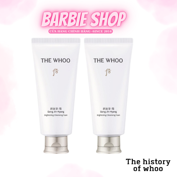 Sữa Rửa Mặt Whoo Gongjinhyang Brightening / Clarifying Cleansing Foam 180ml