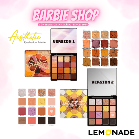 Bảng Phấn Mắt Lemonade Aesthetic Eyeshadow Palette