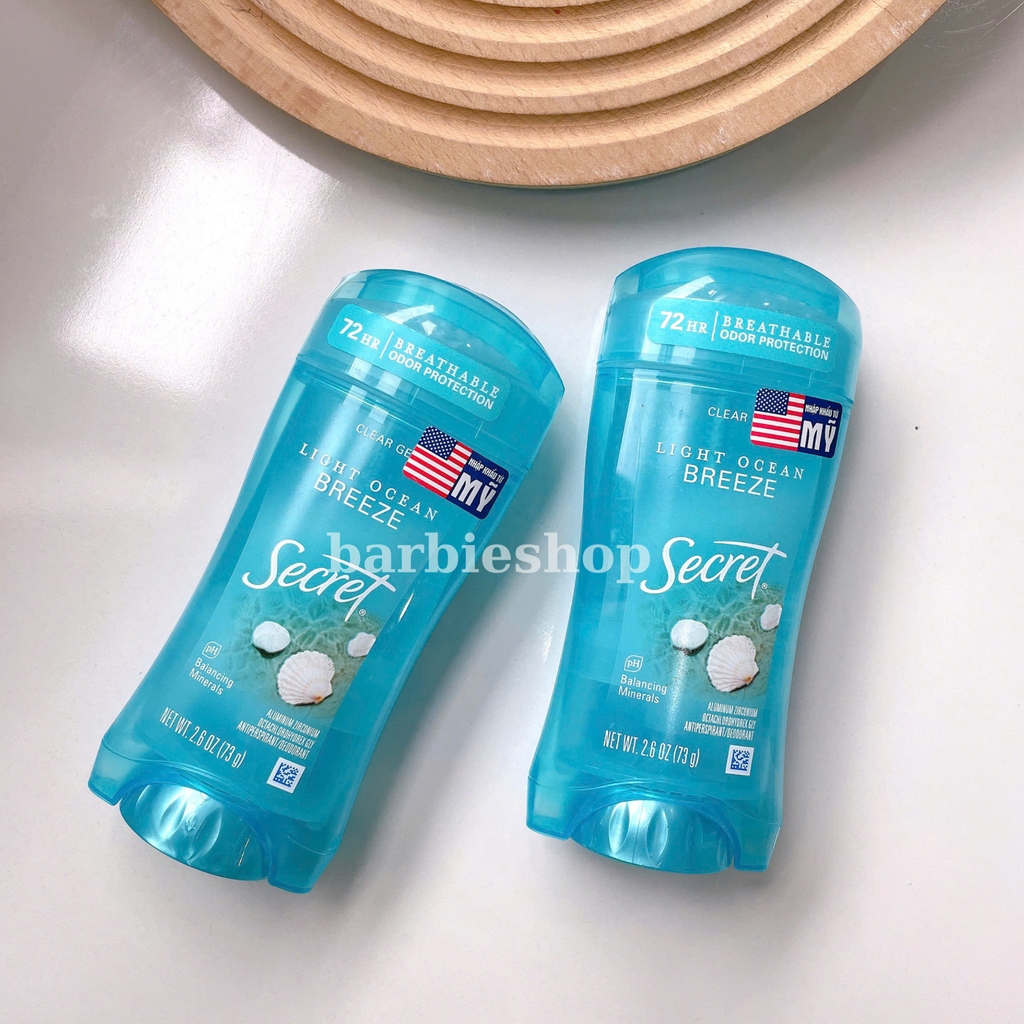 Gel Khử Mùi Secret Nhiều Mùi Hương 73g