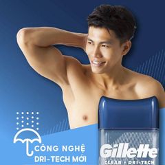 Khử Mùi Dạng Gel Gillette Clear Shield 72HR Giảm Mồ Hôi 107g