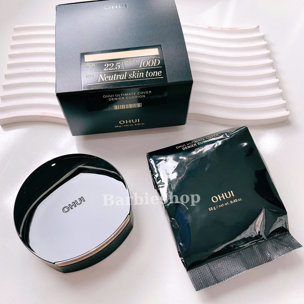 [ Tem LG ] Phấn Nước OHUI Ultimate Cover Denier Cushion 13G x 2