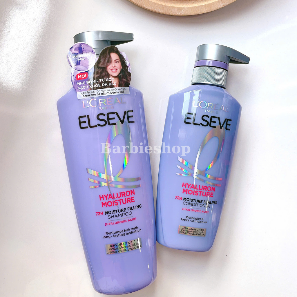 Bộ Dầu Gội và Dầu Xả L’Oréal Elseve Full Resist Loreal HỒNG - VÀNG - TÍM