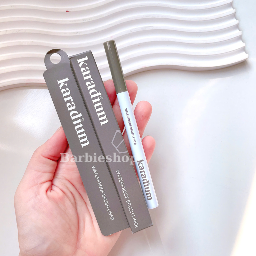Kẻ Mắt Karadium Waterproof Brush Liner Black