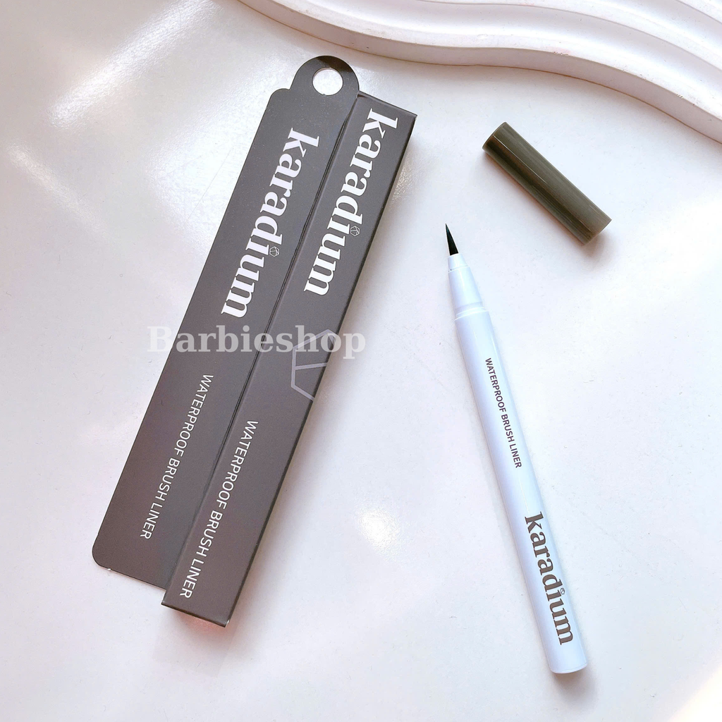 Kẻ Mắt Karadium Waterproof Brush Liner Black