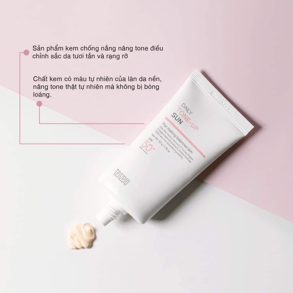 KEM CHỐNG NẮNG TENZERO DAILY TONE UP SUN SPF50+ PA++++