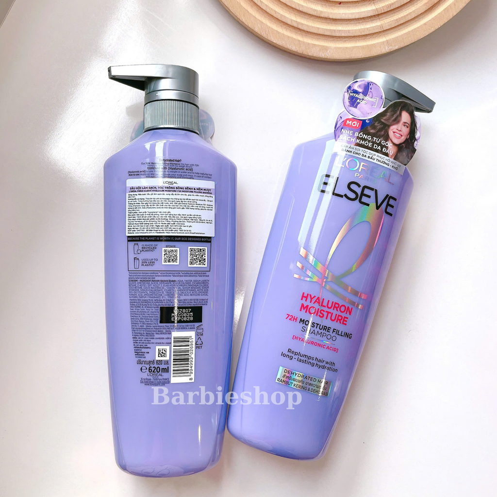 Bộ Dầu Gội và Dầu Xả L’Oréal Elseve Full Resist Loreal HỒNG - VÀNG - TÍM