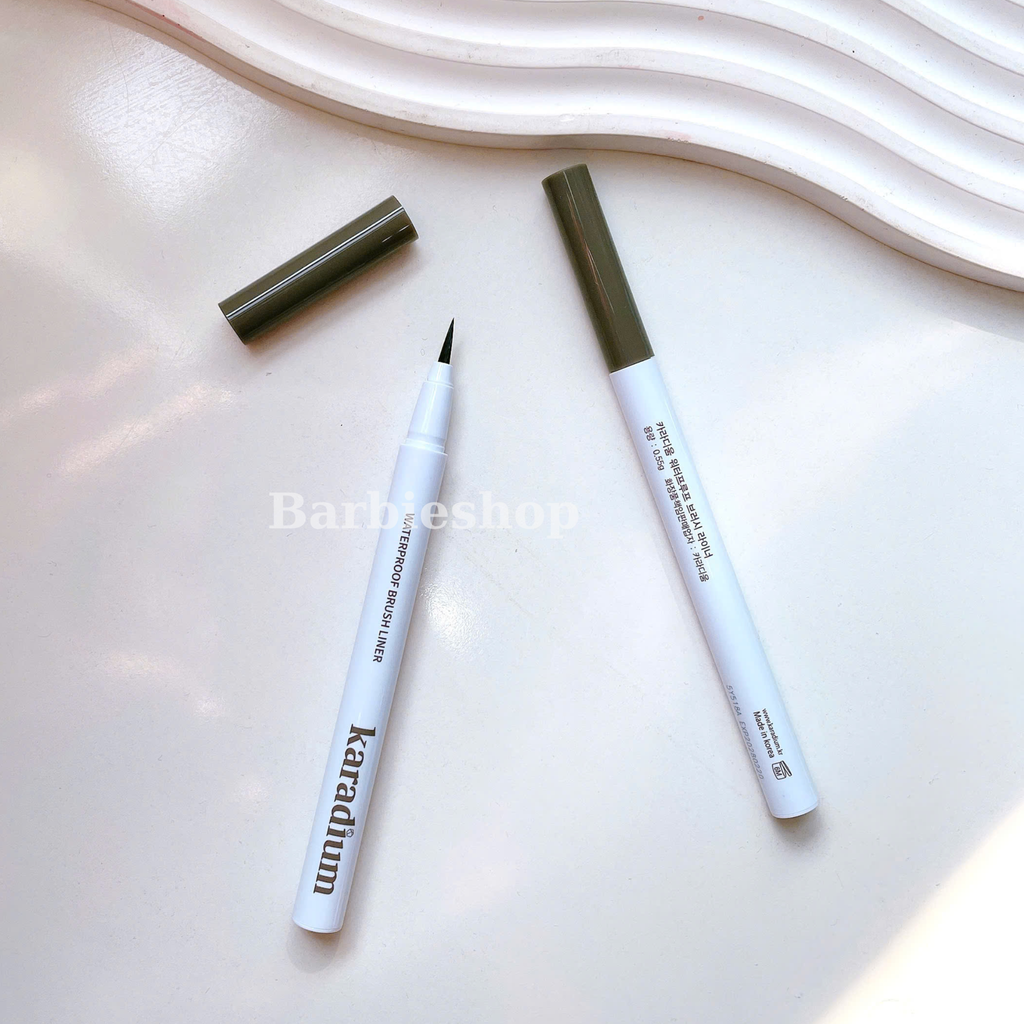 Kẻ Mắt Karadium Waterproof Brush Liner Black
