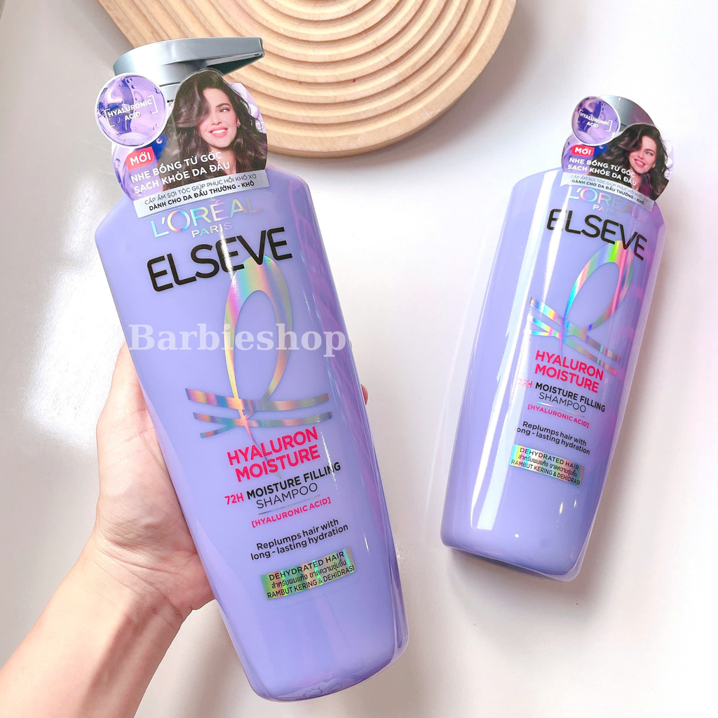 Bộ Dầu Gội và Dầu Xả L’Oréal Elseve Full Resist Loreal HỒNG - VÀNG - TÍM