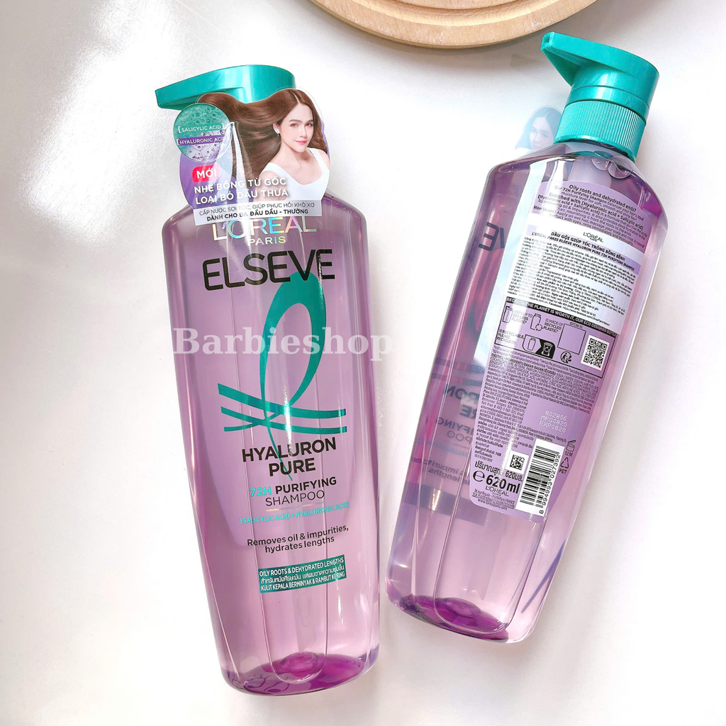 Bộ Dầu Gội và Dầu Xả L’Oréal Elseve Full Resist Loreal HỒNG - VÀNG - TÍM