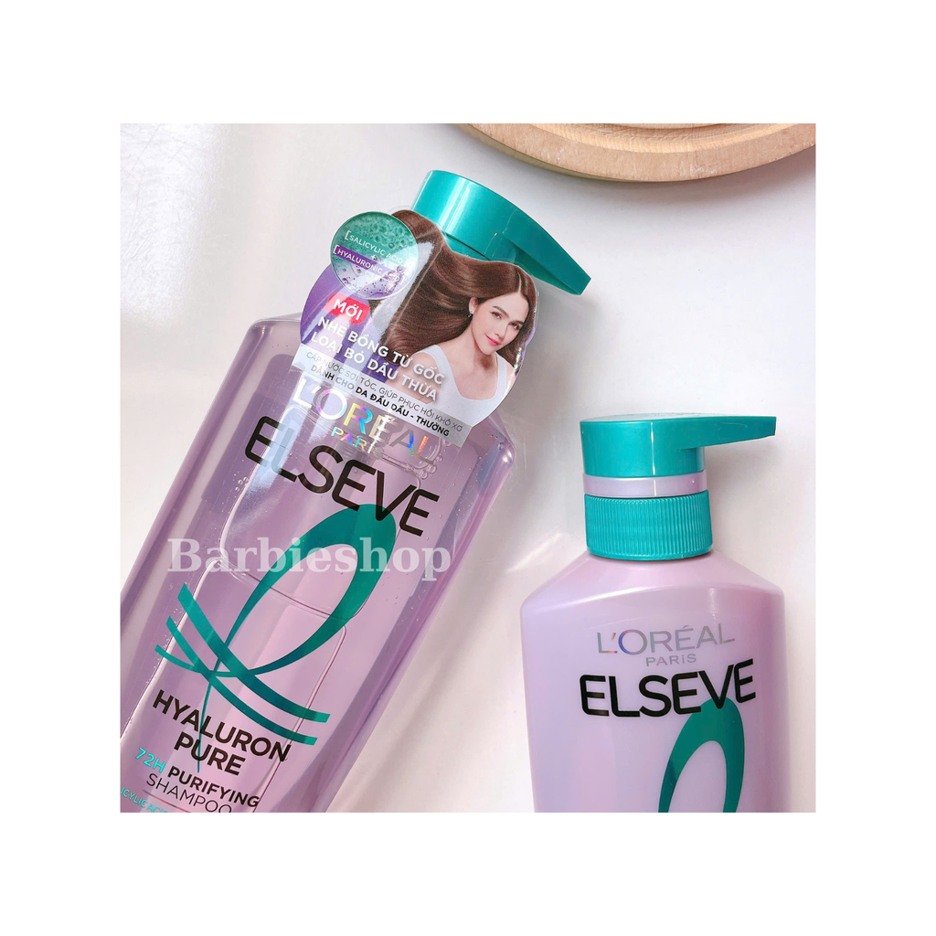 Bộ Dầu Gội và Dầu Xả L’Oréal Elseve Full Resist Loreal HỒNG - VÀNG - TÍM