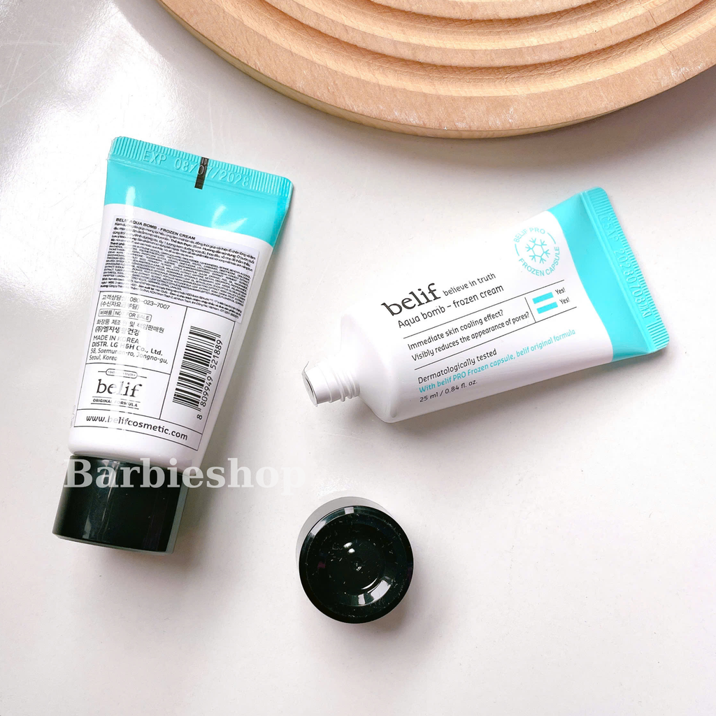 [ Tem LG ] Kem Dưỡng Ẩm Dành Cho Da Khô Và Da Dầu Belif The True Cream Moisturizing / Aqua Bomb 50ml