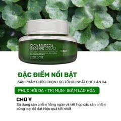 Kem Dưỡng Ẩm Lebelage Cica Madecassoside Cream 55ml