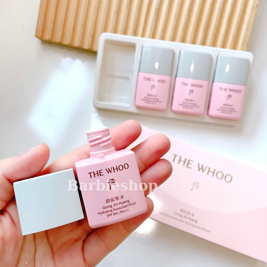 [ Tem LG ] Kem Sữa Chống Nắng The Whoo Gongjinhyang Soo Vital Hydrating Sun Fluid SPF50+/ PA+++