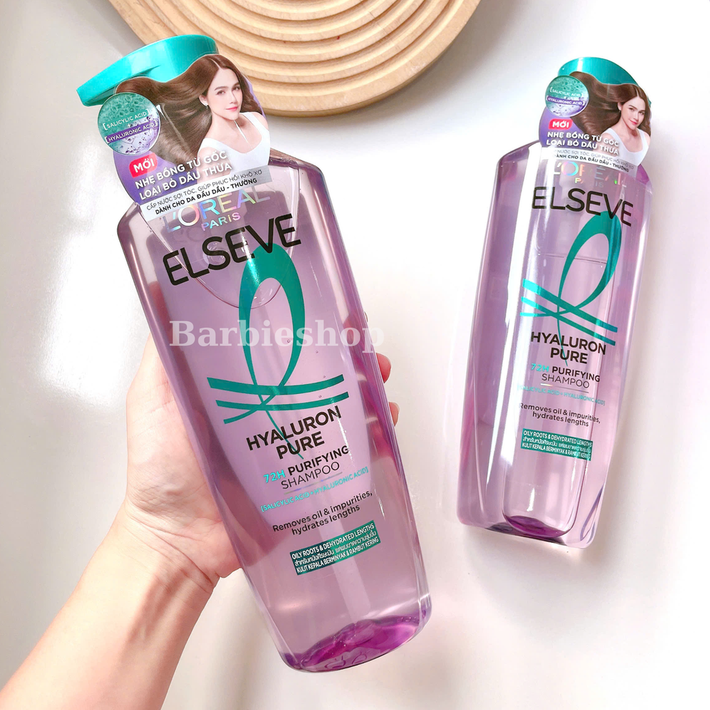 Bộ Dầu Gội và Dầu Xả L’Oréal Elseve Full Resist Loreal HỒNG - VÀNG - TÍM