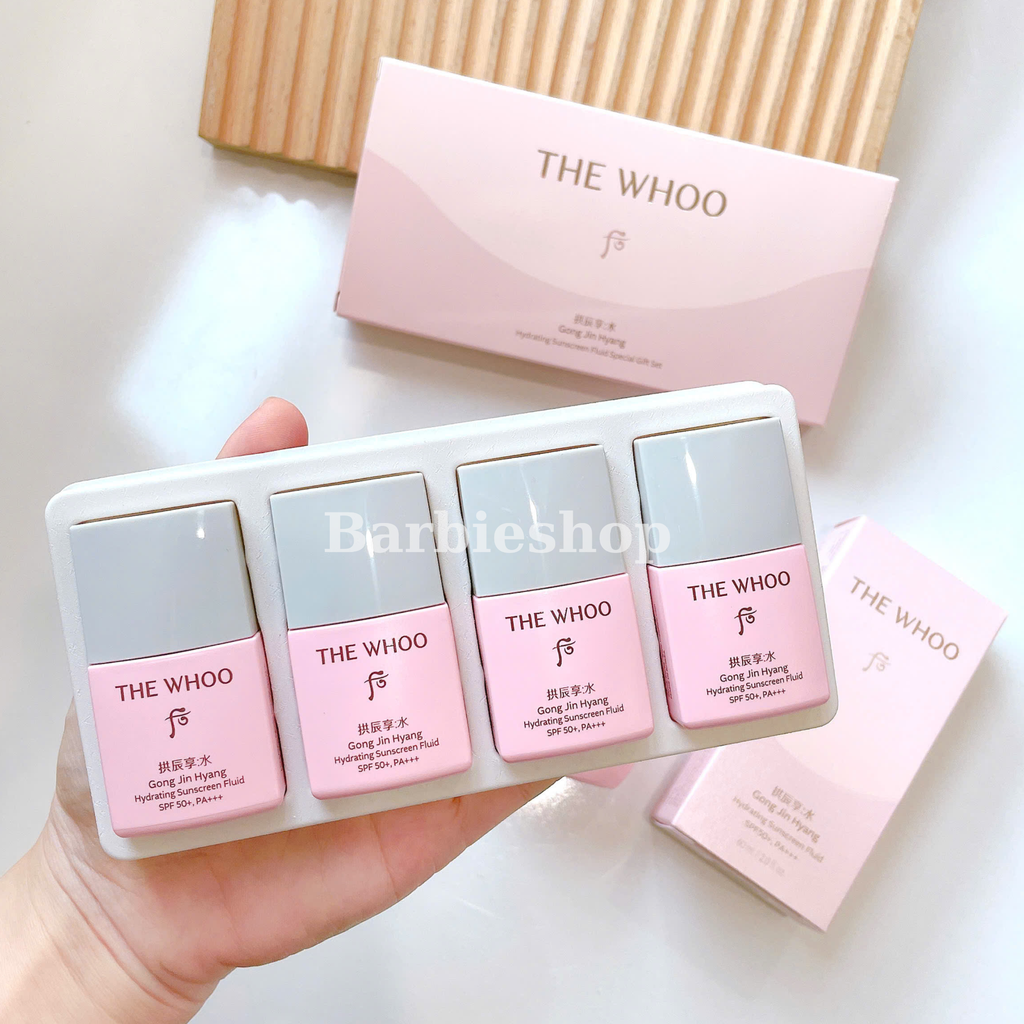 [ Tem LG ] Kem Sữa Chống Nắng The Whoo Gongjinhyang Soo Vital Hydrating Sun Fluid SPF50+/ PA+++