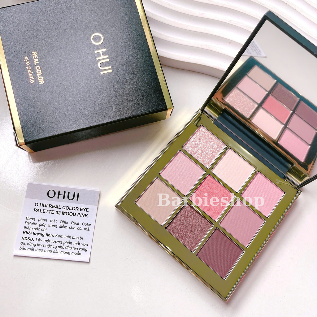 Bảng Phấn Mắt OHUI Real Color Eye Palette 9 Màu
