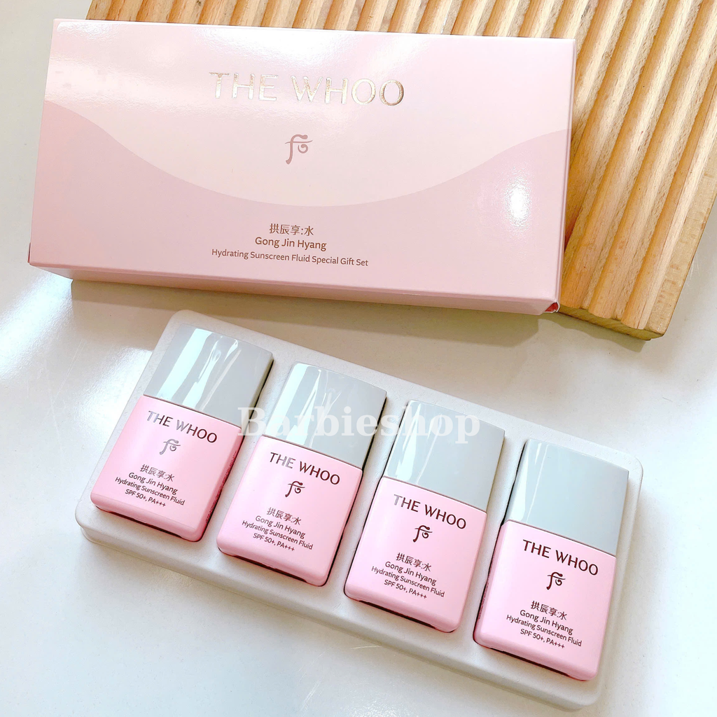 [ Tem LG ] Kem Sữa Chống Nắng The Whoo Gongjinhyang Soo Vital Hydrating Sun Fluid SPF50+/ PA+++