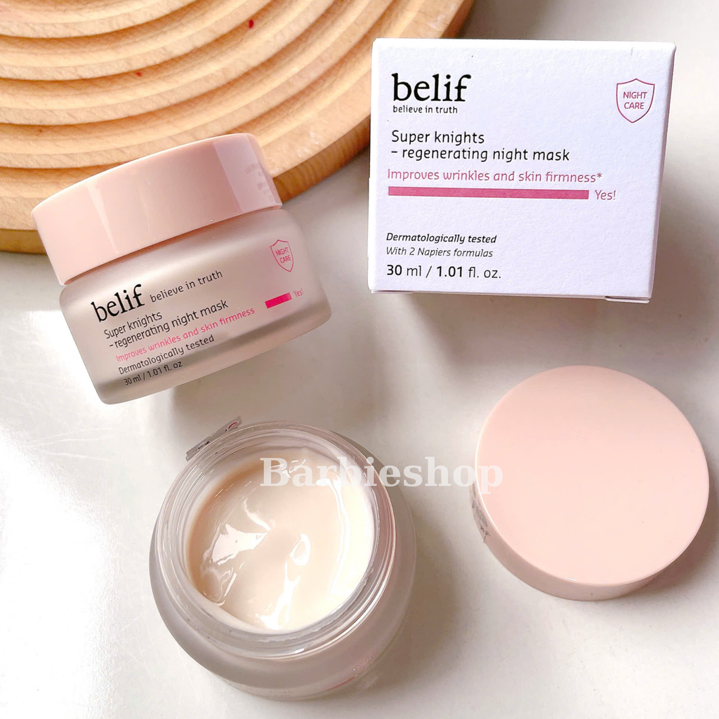 [ Tem LG ] Mặt Nạ Ngủ Belif Super Knights Multi Vitamin / Regenerating Night Mask 75ml