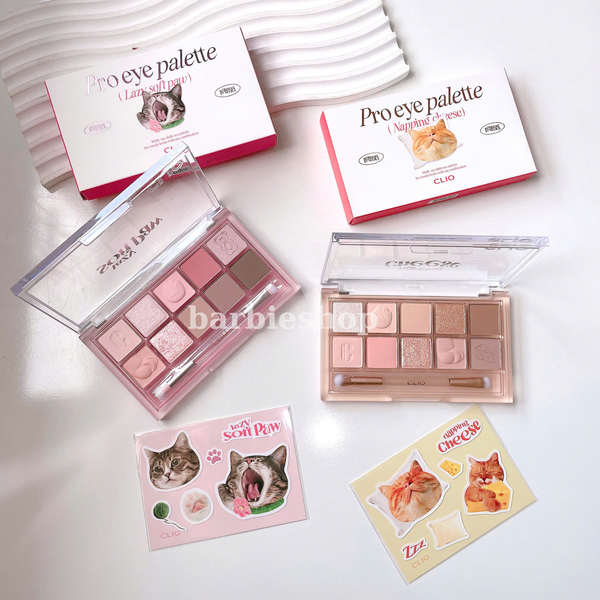 Màu Mắt 10 Ô Clio Pro Eye Palette Đủ Màu 02 - 04 - 08 - 09 - 11 - 12 - 13 - 14 - 15 - 16 - 17 - 19 - 20 - 21