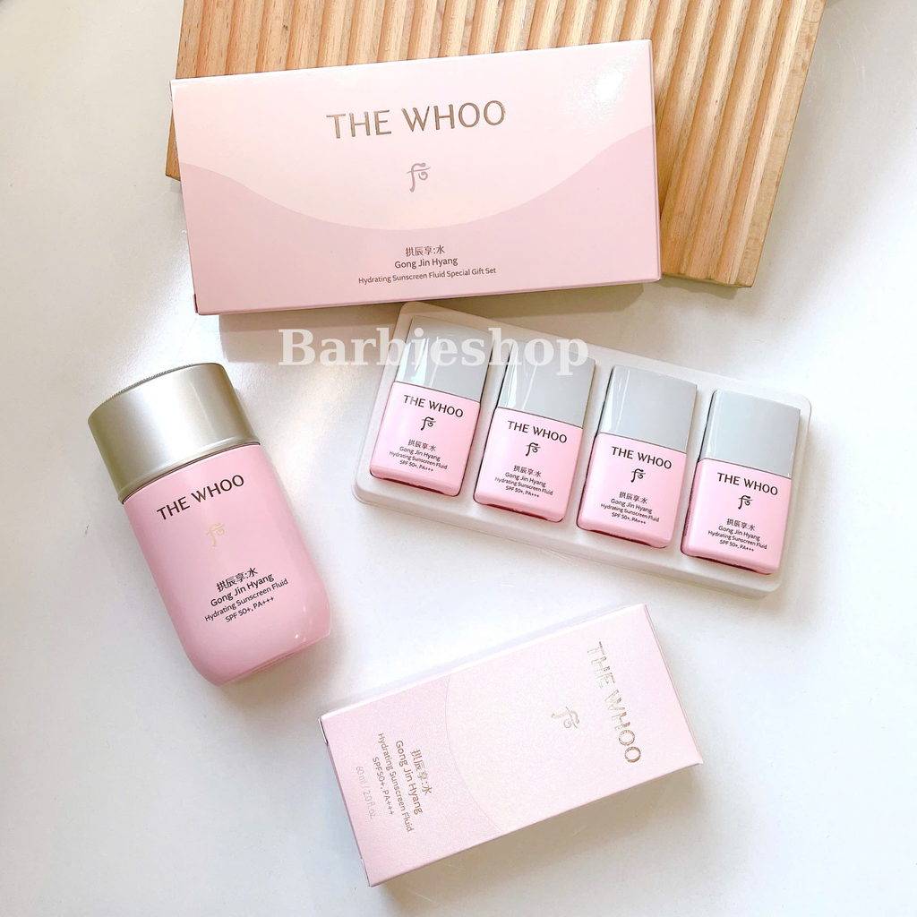 [ Tem LG ] Kem Sữa Chống Nắng The Whoo Gongjinhyang Soo Vital Hydrating Sun Fluid SPF50+/ PA+++