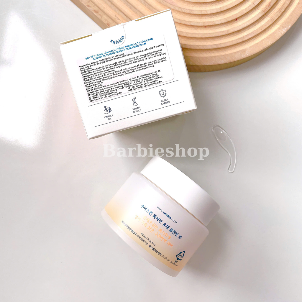 Sáp Tẩy Trang Suiskin Blooming Canola Cleansing Balm 90ml