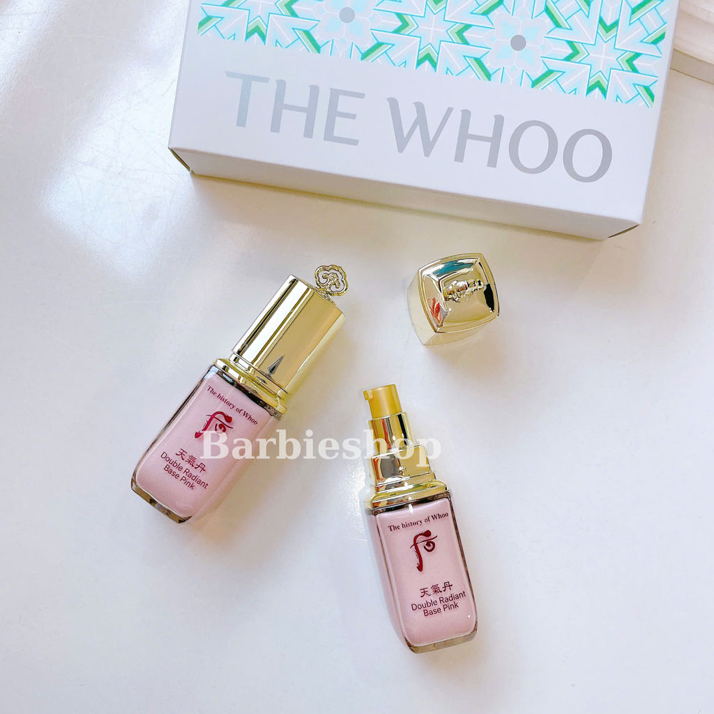 [Kèm Lõi và Cọ ] Set Phấn Nước Tái Sinh Whoo Cheongidan Radiant Essence Cushion SPF50+/PA+++ 15gx2 [ Tem LG ]