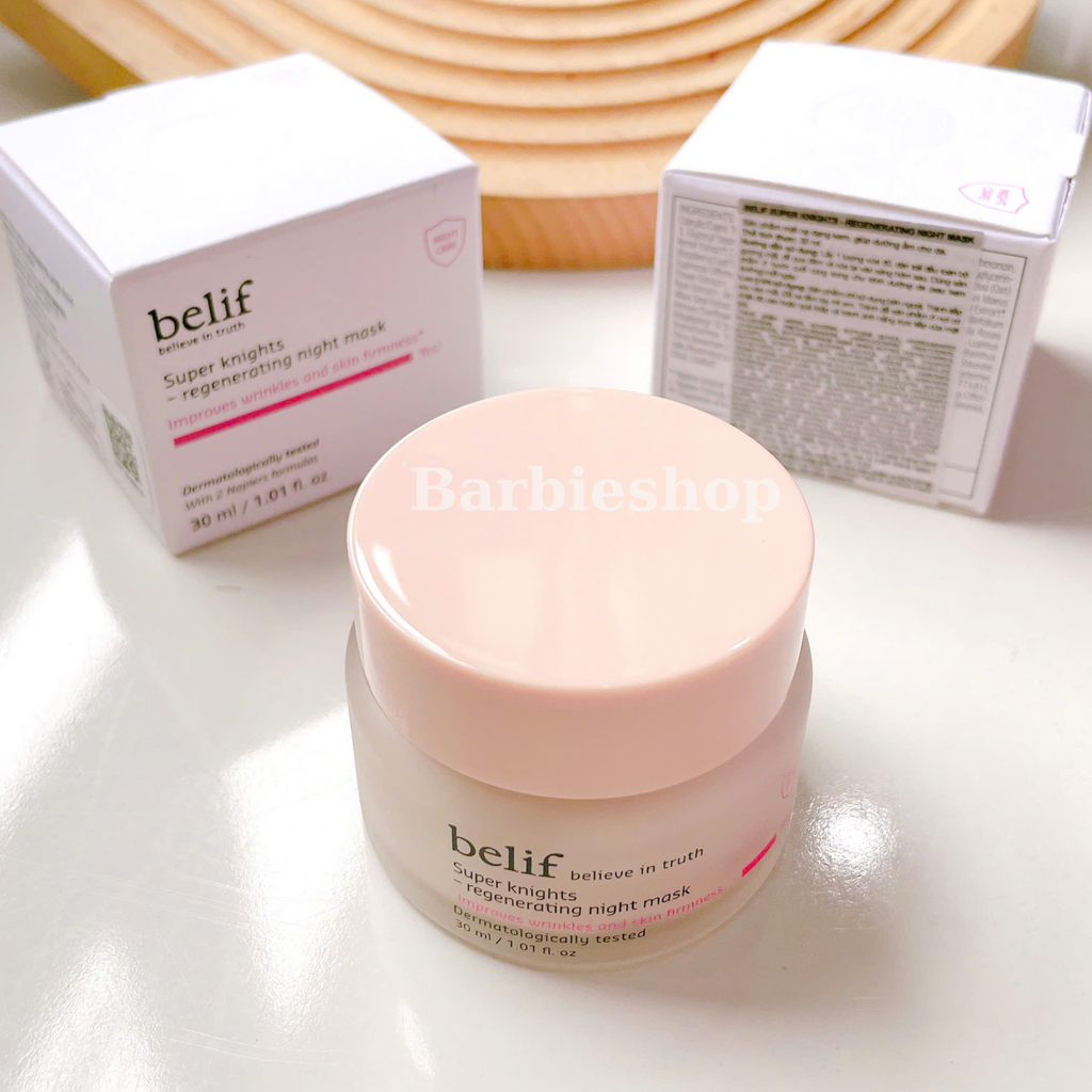 [ Tem LG ] Mặt Nạ Ngủ Belif Super Knights Multi Vitamin / Regenerating Night Mask 75ml