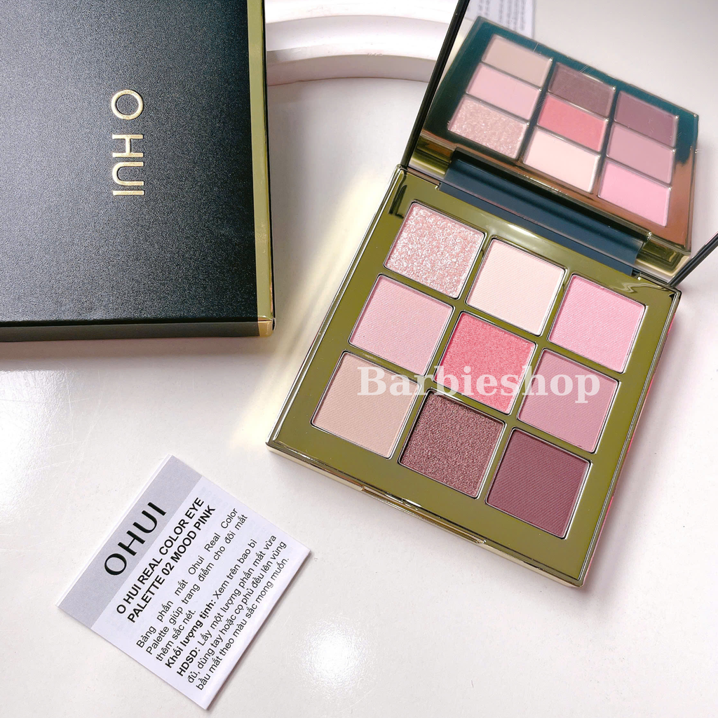 Bảng Phấn Mắt OHUI Real Color Eye Palette 9 Màu