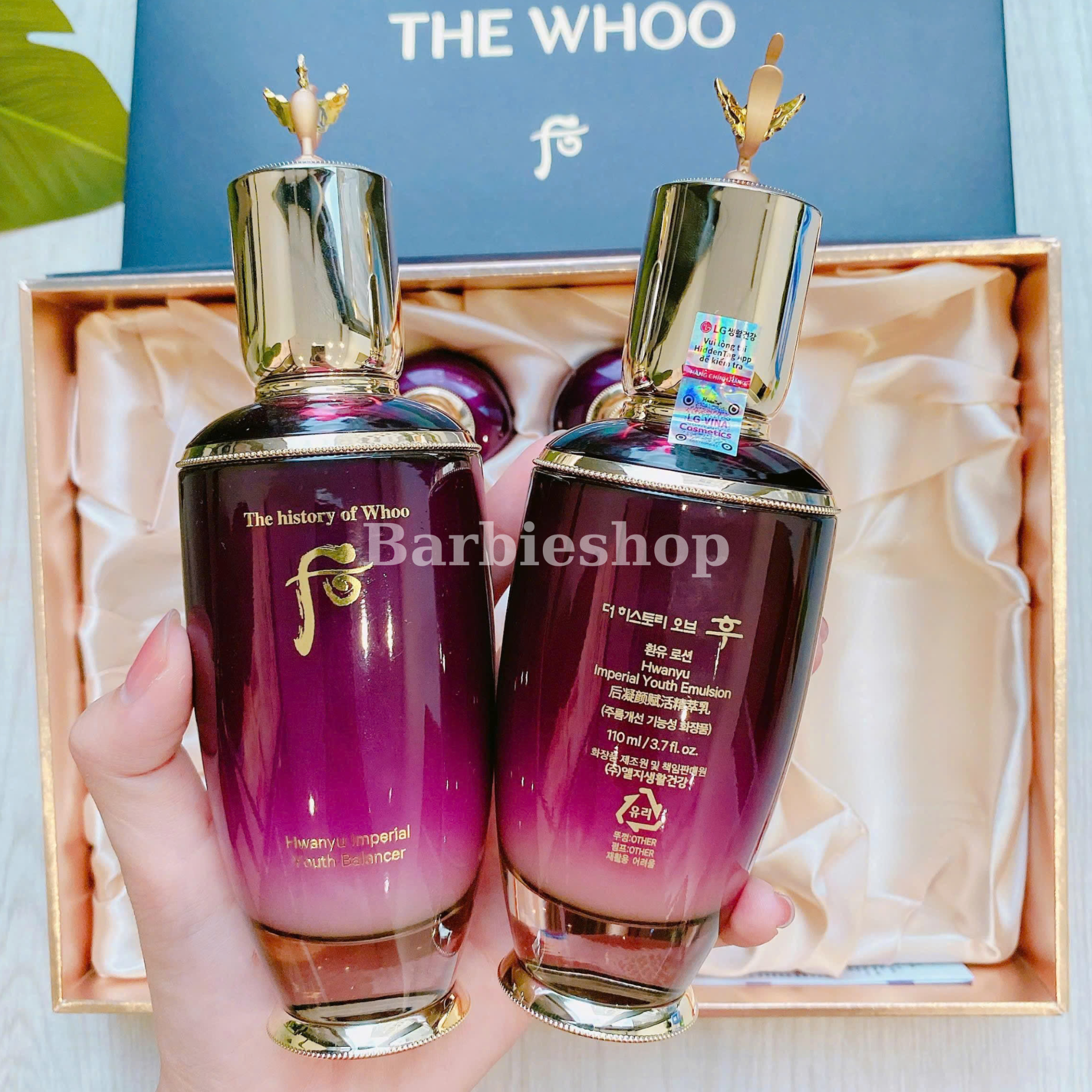 Tem LG ] Bộ Dưỡng Da Hoàn Lưu Cao Phục Hồi Trẻ Hóa Da The Whoo