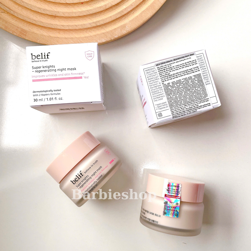 [ Tem LG ] Mặt Nạ Ngủ Belif Super Knights Multi Vitamin / Regenerating Night Mask 75ml