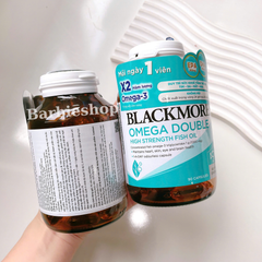 [Hàng Cty] Viên Uống BLACKMORES Omega Double High Stength Fish Oil Dầu Cá (90 Viên)
