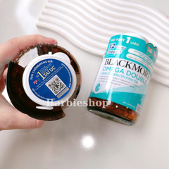[Hàng Cty] Viên Uống BLACKMORES Omega Double High Stength Fish Oil Dầu Cá (90 Viên)