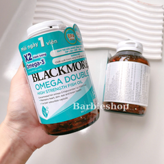 [Hàng Cty] Viên Uống BLACKMORES Omega Double High Stength Fish Oil Dầu Cá (90 Viên)