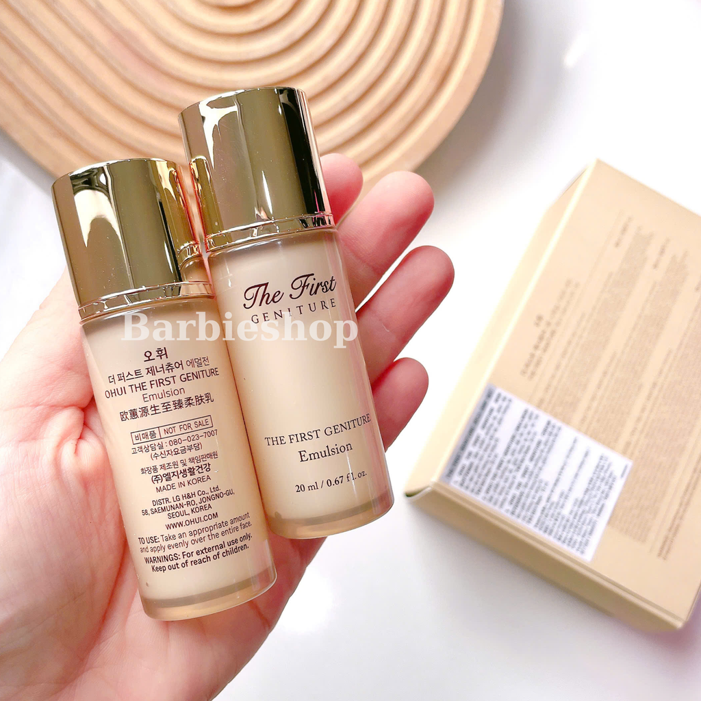 [ Tem LG ] Bộ Dưỡng Tái Sinh Da OHUI The First Geniture Special Set