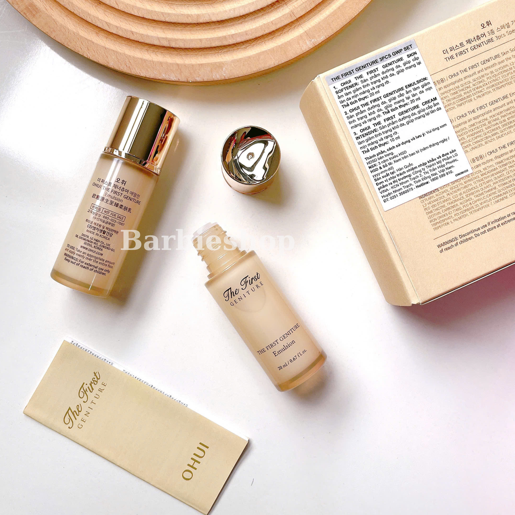 [ Tem LG ] Bộ Dưỡng Tái Sinh Da OHUI The First Geniture Special Set